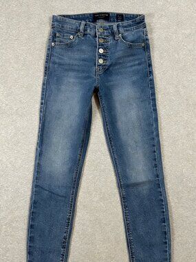 Lucky Brand Women's Size 0/25 Bridgette High Rise Skinny Ankle Denim Jeans